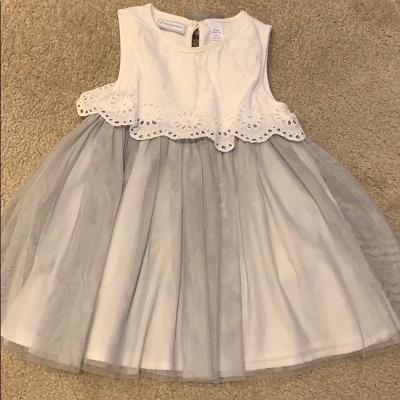 First Impressions Other - Gray & White Tulle Dress (18 months) First Impressions Other - Gray & White Tulle Dress (18 months)